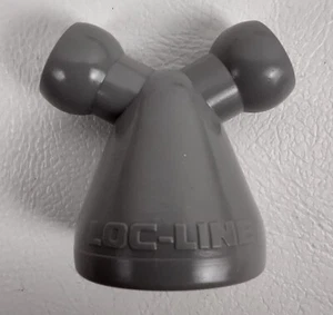 Reductor de Y Loc-Line de 1/2"" a 1/4"" - (1) pieza gris 59870 - Imagen 1 de 3