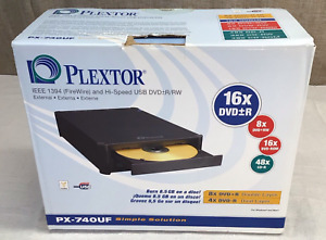 Plextor PX-740UF Dual-Layer DVD±R/RW External Drive