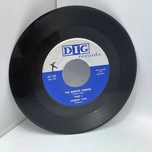 Johnny Otis The Midnite Creeper Part 1 & II 1956 Vinyl 7" 45 RPM Funk Soul R&B - Picture 1 of 2