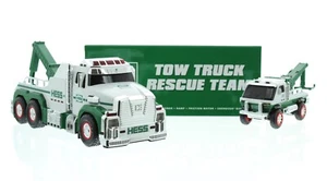Hess 2019 Tow Truck Rescue Team Toy LED Lights & Sounds, 2 Piece Set - Picture 1 of 8
