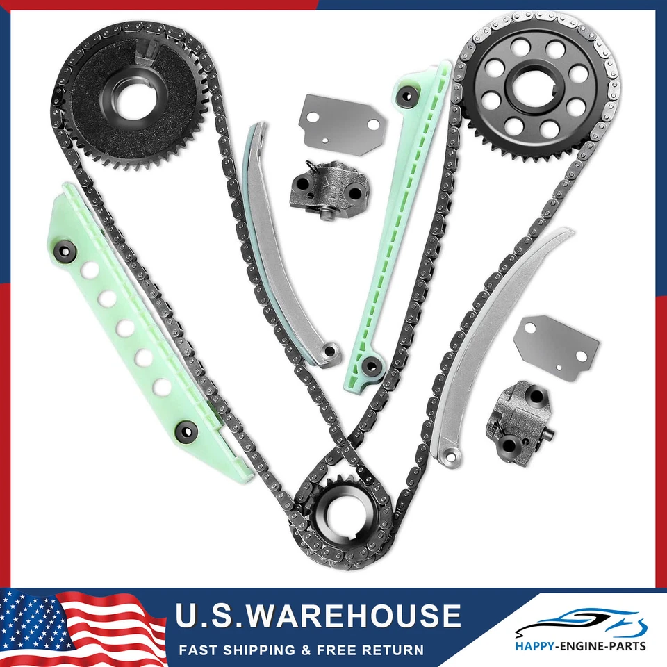 Timing Chain Kit for 1997-2010 Ford 4.6L F-150 Explorer Expedition SOHC VIN 6 W Foto 1 de 4