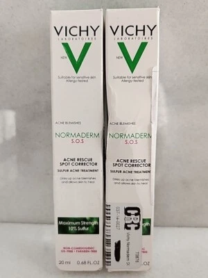 Vichy Normaderm S.O.S 痤疮救援斑点矫正器 0.68 盎司有效期至 24+(m5) — 第 1/3 张图片