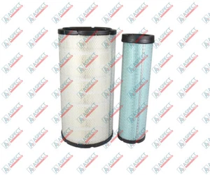 Doosan Air filter Set 400401-00090 and 400401-00091 600-185-4110 600-185-4120 - Picture 1 of 4