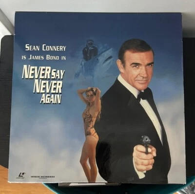 1983 James Bond Never Say Never Again Laserdiscs - Image 1 of 2