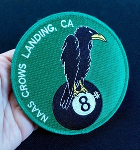 Naval Auxiliary Air Station NAAS Crows Landing California Hook Military PATCH - Picture 1 of 12