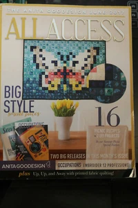Anita Goodesign ALL ACCESS VIP Club JUNE 2017 Embroidery Design CD & BOOK  - Picture 1 of 5