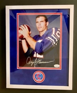 DARYL LAMONICA BEAUTIFUL 11x14 FRAMED AND SIGNED PHOTO. AUTHENTICATED BY JSA - Picture 1 of 6