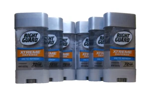 Right Guard Xtreme Defense Antiperspirant Deodorant Gel, Arctic Refresh 4oz 6 pk - Picture 1 of 3