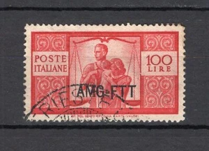 #124 - Trieste, Zona A - 100 lire Democratica, 1949 - Usato - Foto 1 di 1