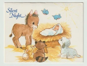 Vintage Christmas Cards lot of (5) w/Envelopes Sunshine Card - Foto 1 di 4