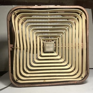 Vintage Signal Metal Box Fan PINK  23" x 23" x 7" - Picture 1 of 8