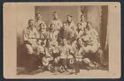 1890'S Dartmouth Baseball Team Cabinet Photo