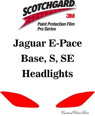 Jaguar E-Pace 3M Scotchgard Paint Protection Pro Series 2018 2019 2020 2021 2022 Foto 1 de 3