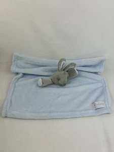 Hoolaroo Pink Lovey Bunny Coniglio Peluche Pile Coperta di Sicurezza Blu B25 - Foto 1 di 5