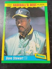 1989 Fleer Baseball Exciting Stars #39 Dave Stewart *BUY 2 GET 1 FREE*