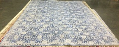 Темно-синий/кремовый пятнистый ковер на спину 11 x 15 футов, сниженная цена 1172654620 BNT896N-1115 - Изображение 1 из 4