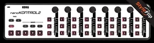 Korg NanoKontrol 2 pelle | colore bianco | decalcomania protettiva | pelli StyleFlip - Foto 1 di 1