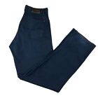 Vintage Rockport Men's Cotton Twill Chino Jeans Navy Blue W32 L34 Y2k / 90S Mod