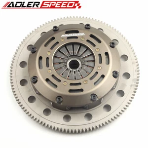 RACE CLUTCH TRIPLE DISC KIT & FLYWHEEL FOR HONDA ACCORD PRELUDE H22 H23 F22 F23 - Bild 1 von 7