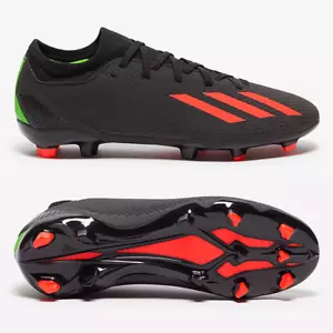 adidas X Speedportal.3 FG Boys Football Boots SIZE 3 4 5 5.5 Junior Girls Black - Picture 1 of 9