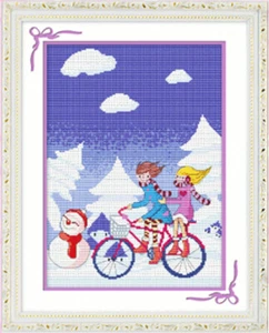 "Winter" 11CT cross stitch kits -40cm*50cm - Imagen 1 de 1