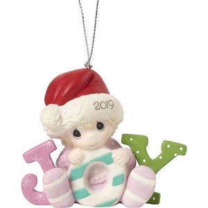 Precious Moments Baby's First Christmas 2019 fechado bisque porcelana niña 191005 - Imagen 1 de 1