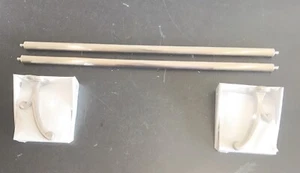 Ginger Circe Double Towel Bar 24 inch in Satin Nickel 2722/24-15 W9 - Picture 1 of 8