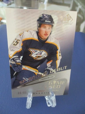 2003-04 SP Game Used Edition Debut /99 Tier 2 Jordan Tootoo  #89 Rookie RC - Image 1 of 3