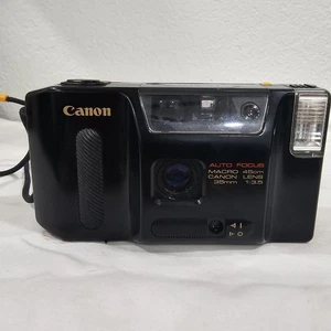 Canon Sprint 35mm Film Point And Shoot Camera With Cord Untested - Picture 1 of 8
