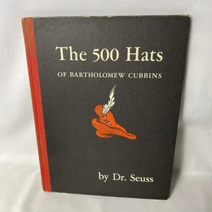 Die 500 Hüte des Bartholomäus Cubbins 1. Auflage Hüte Dr. Seuss 1938 ERSTDRUCK - Bild 1 von 16