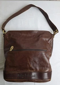 Vintage Marino Orlandi Brown Large Hobo Bag - Picture 1 of 13