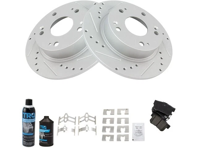 Комплект заднего тормоза и ротора для Acura TSX 2005 2006 2007 HH771CX 2004-2008 годов выпуска - Изображение 1 из 1