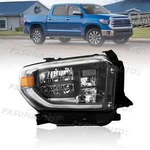 LED Headlights Fit For 2018-2021 Toyota Tundra  Passenger Right Side - Picture 1 of 5