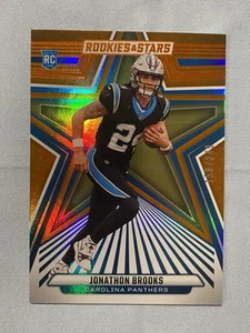 2024 Rookies And Stars JONATHON BROOKS Rookie Orange Foil /249 #158 Panthers RC - Picture 1 of 4