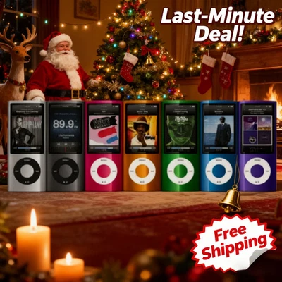 New Sealed Apple iPod Nano 4th 5th Generation 8/16GB All Color-365 Days Warranty - Image 1 of 4