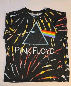 Camiseta Pink Floyd Dark Side of the Moon Tie Dye Prism Gráfico XL 2020 Rock - Imagen 1 de 4