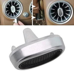 For Benz C-Class A/C Vent Outlet Cove Air Vent Knob A/C Vent Parts Silver Color - Zdjęcie 1 z 12
