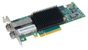 Emulex Lenovo LPe16002 2x HBA 16Gb/s SFP+ 00D8548 00D8549 Low +2x MM 16GbE - Bild 1 von 2