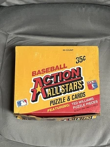 1984 Donruss Action All Stars Wax Box of 36 Unopened Packs! PLEASE READ! - Picture 1 of 3