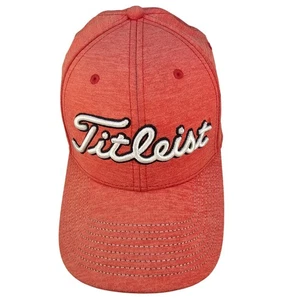 Gorra de golf Titleist Pro V1 FJ Footjoy coral ajustada S/M ajuste flexible - Imagen 1 de 9