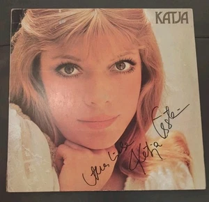 Katja Ebstein Handsigniertes Autogramm Auf LP Hülle,Vinyl,autograph - Bild 1 von 3