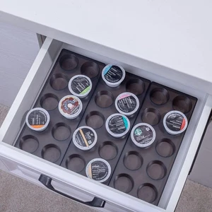 Organizador de almacenamiento de cápsulas de café para cajones de cocina taza de 20 K, Premium - Imagen 1 de 7