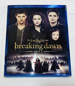 The Twilight Saga Breaking Dawn Part 2 BluRay + Digital + Ultraviolet Great Cond - Imagen 1 de 2