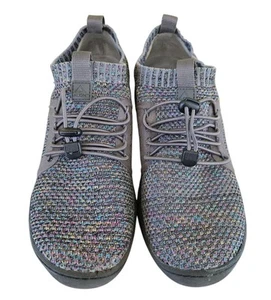 Nurse Mates Align Torri Shoes Women's Sz 8 Grey Shimmer Slip Resistant Sneakers - Picture 1 of 9