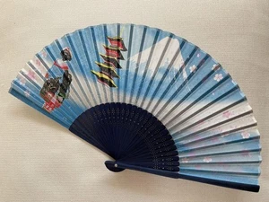Silk Folding Fan - Picture 1 of 5