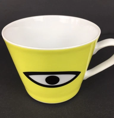 Taza de té café arte pop ojo amarillo IKEA Glodande WALTER VAN BEIRENDONCK 23102 Foto 1 de 4