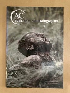 AUSTRALIAN CINEMATOGRAPHER #67 rare DOP filmmaking Magazine not American - Picture 1 of 6