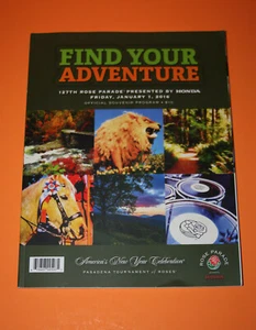 127th Tournament Of Roses Rose Parade Souvenir/Book Program~ Find Your Adventure - Picture 1 of 5