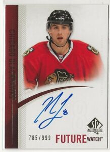 2010 2010-11 SP Authentic Future Watch Auto Rookie #294 Nick Leddy 785/999