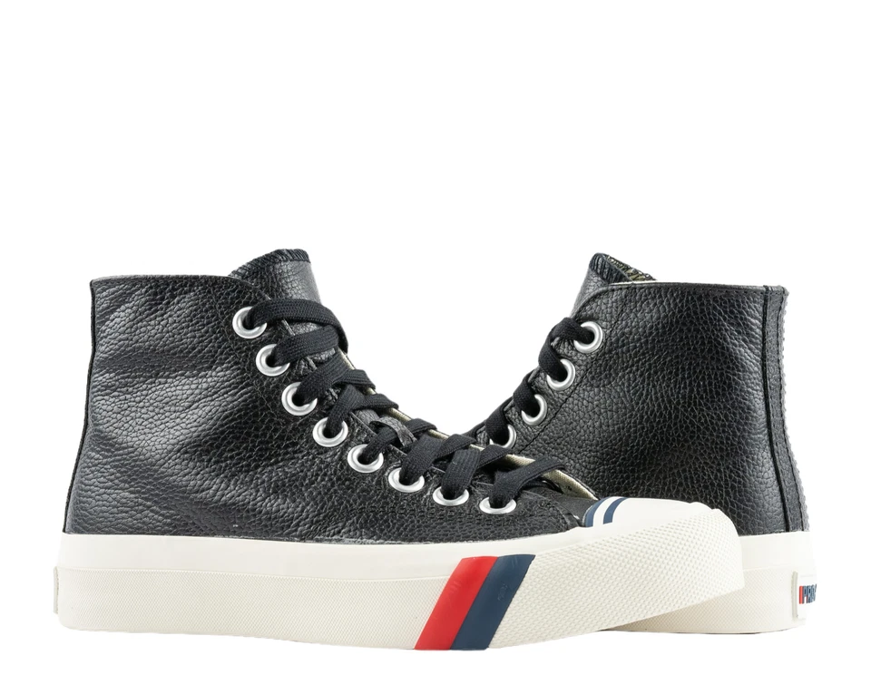 Zapatos unisex Pro-Keds Royal Hi de cuero negros OG PH64114 Foto 1 de 1